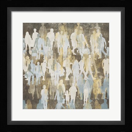 Framed Silhouettes II Print