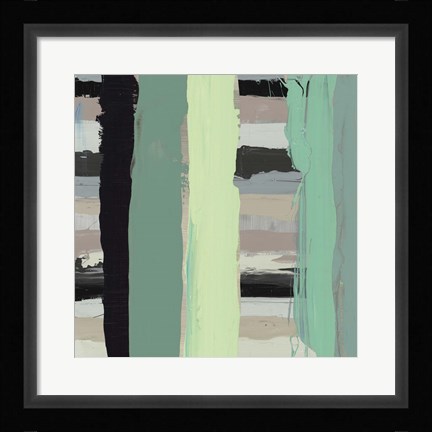 Framed Alt Stripes III Print