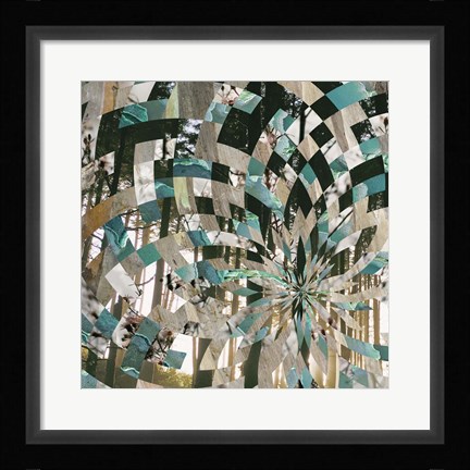 Framed Kaleidescope Visions I Print