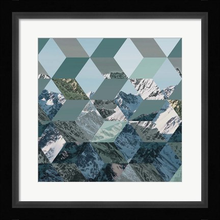 Framed Kaleidescope Visions II Print