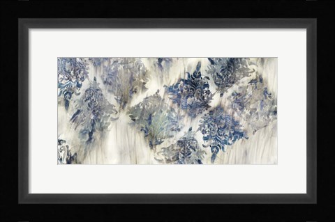 Framed Lucid Damask II Print