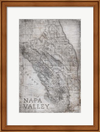 Framed Napa Valley Print