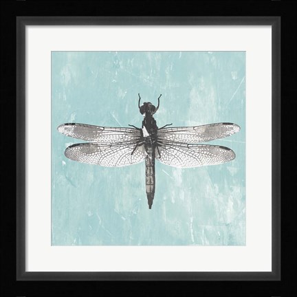 Framed Dragonfly III Print