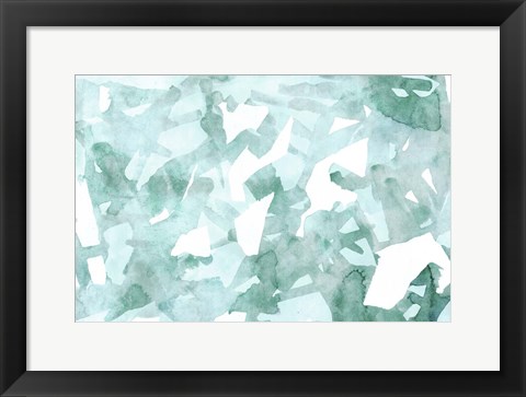 Framed Watercolor Geo Print