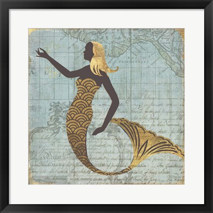 Framed Nautical Beauty Print