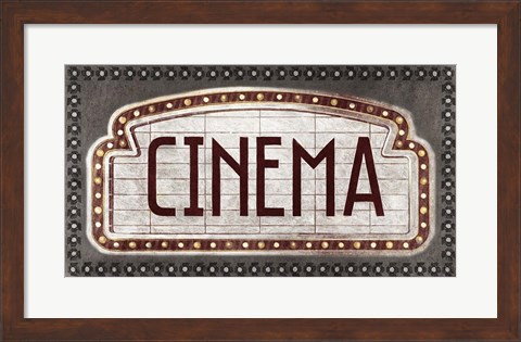 Framed Cinema Print