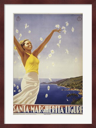 Framed Santa Margherita Print