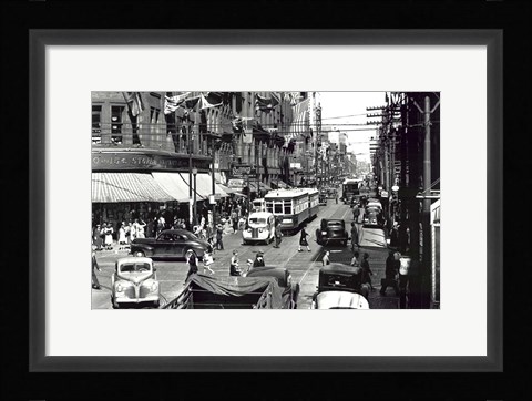 Framed Yonge St Print