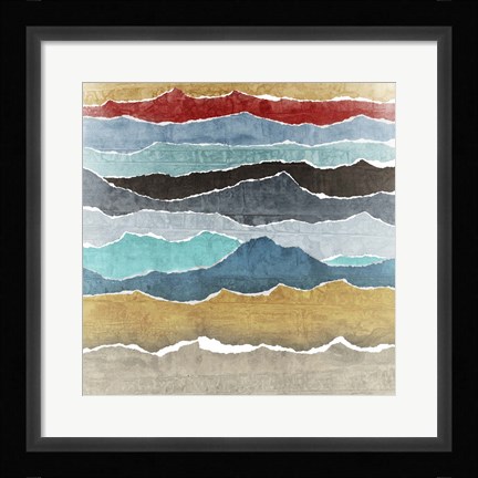 Framed Torn II Print