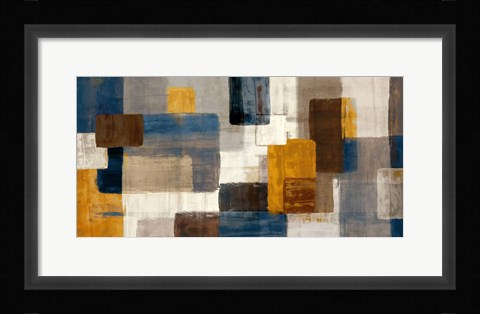 Framed Beginning I Print