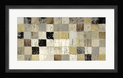 Framed African Mosaic I Print