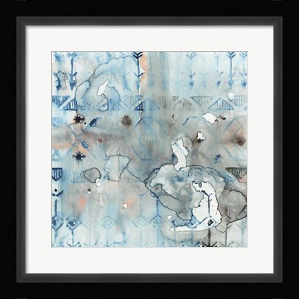 Framed Mezzoteal I Print