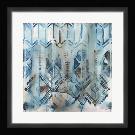 Framed Mezzoteal III Print