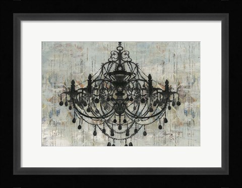 Framed Pallas Black Print