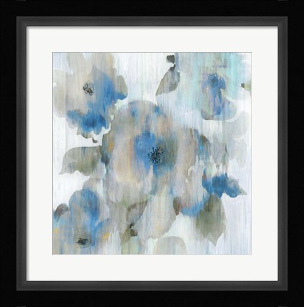 Framed Forget Me Not II Print