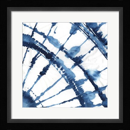 Framed Indigo Dye II Print
