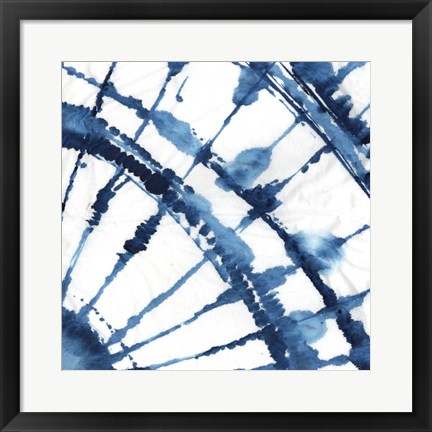 Framed Indigo Dye II Print