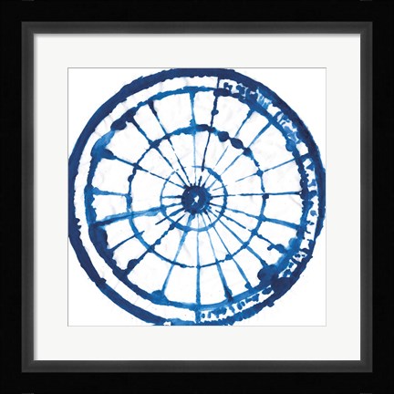 Framed Indigo Dye III Print