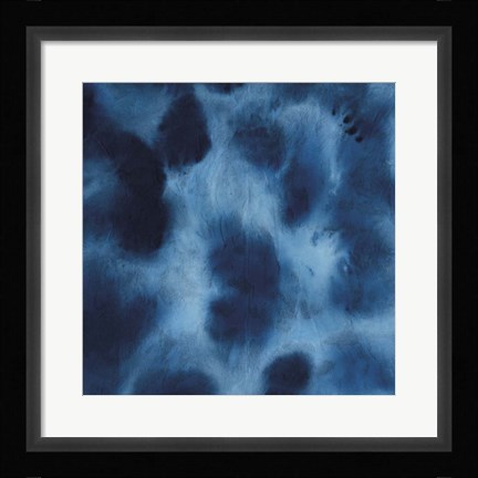Framed Indigo Dye VII Print