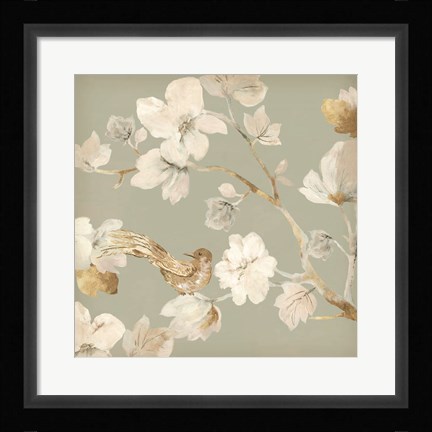 Framed Paradise Magnolia  II Print