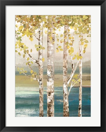 Framed Down by the River II Print