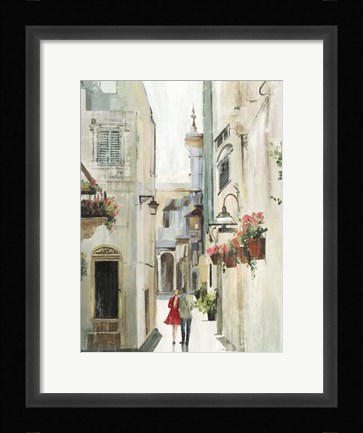 Framed Parisian Walkthrough Print