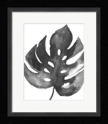 Framed BW Palm II Print