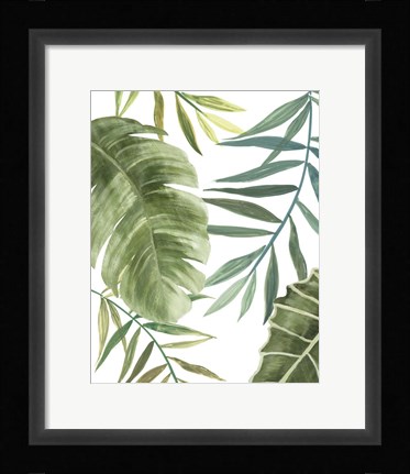Framed Tropical Mix II Print