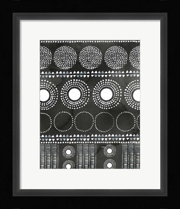 Framed African I Black Version Print