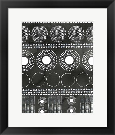 Framed African I Black Version Print