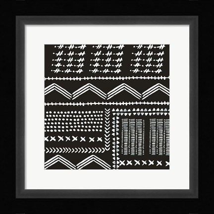 Framed African III Print