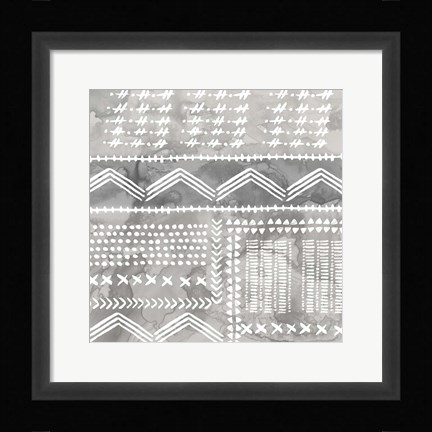 Framed African III Neutral Version Print