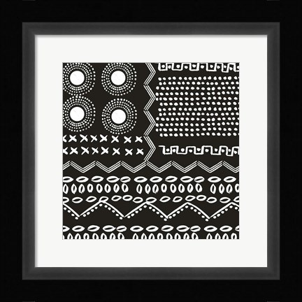 Framed African IV Print