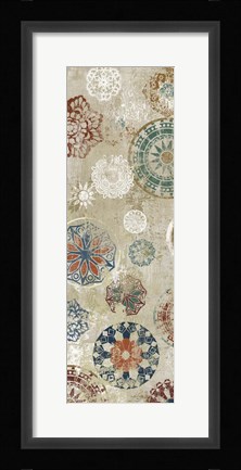 Framed Oriental Pattern VI Print