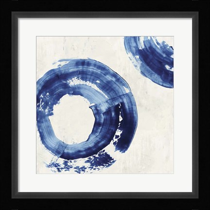 Framed Ring Stroke I Print