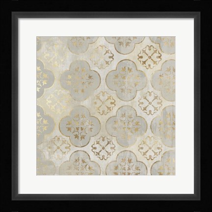 Framed Golden Impressions II Print