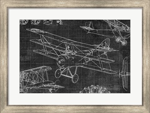 Framed Vintage Aviation III Print