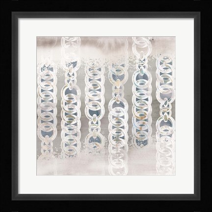 Framed Chainlink I Print