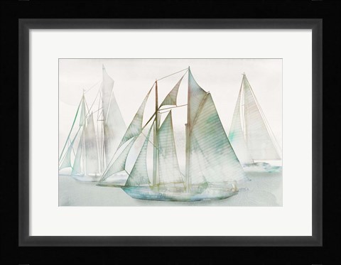 Framed Glide I Print