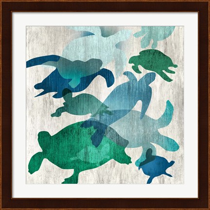 Framed Leatherback II Print