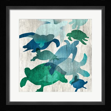 Framed Leatherback II Print