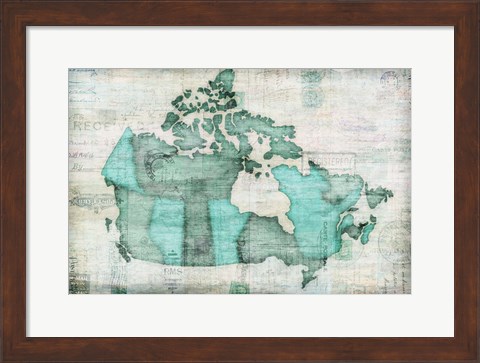 Framed Canada Print