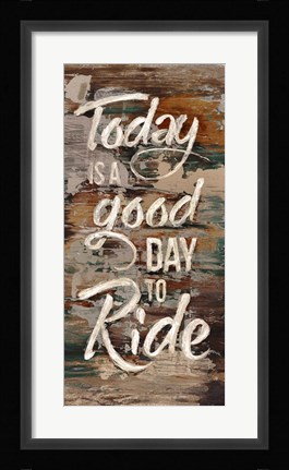 Framed Good Day Print