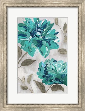 Framed Blooms I Print