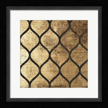 Framed Art Deco IV Print