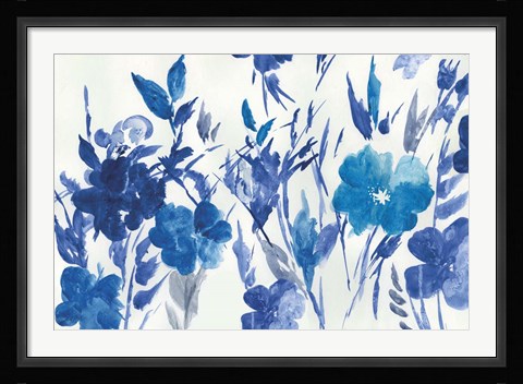 Framed Blue Meadow Print