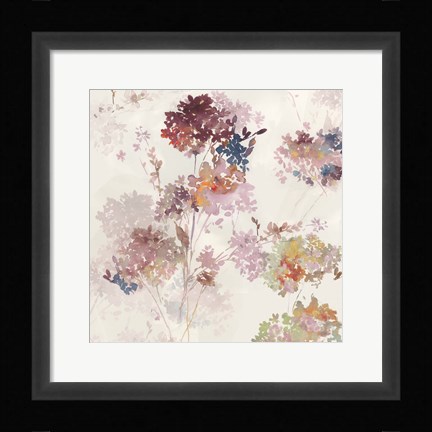 Framed Sweet Hydrangea III Print