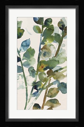 Framed Fall Leaves I Print