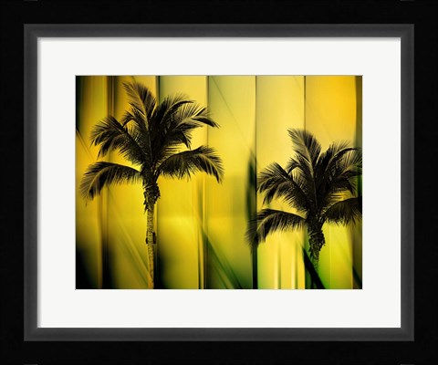 Framed Two Palms Print