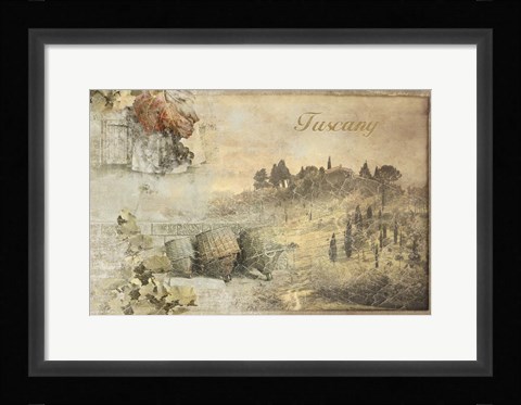 Framed Tuscany Print